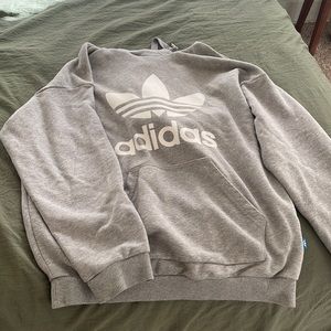 Size S Grey Adidas Hoodie